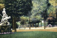 CPA Nancy Un coin de la Pepiniere 