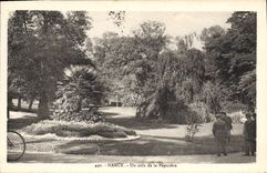 CPA Nancy Un coin de la Pepiniere 