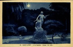 CPA Nancy la Nuit A la Pepiniere Groupe On veille 