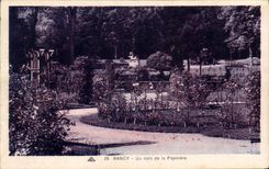 CPA Nancy Un coin de la Pepiniere 