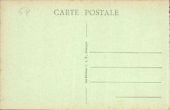 CPA Luneville Les Bosquets Le Jet d'Eau