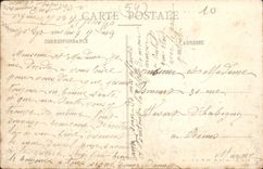 CPA Luneville Place des Carmes 