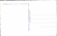 CPA Falicon AM Vue generale 