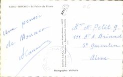 CPA Monaco Le Palais du Prince 