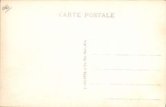 CPA Menton Les Rochers Rouges Frontiere Italie 