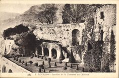 CPA Gourdon Jardins de la Terrasse du Chateau 