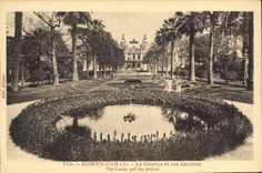 CPA Monte Carlo Le Casino et les Jardins 
