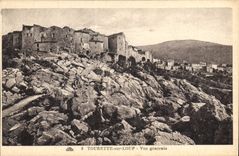 CPA Tourette sur Loup Vue generale 