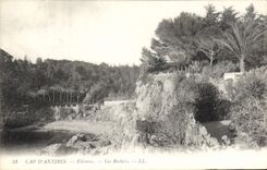 CPA Cap d'Antibes Eileuroc Les Rochers 