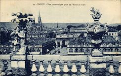 CPA Nancy Vue panoramique prise de l'Hotel de Ville 