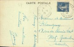 CPA Nancy Vue panoramique prise de l'Hotel de Ville 