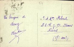 CPA Nancy Vue panoramique prise de l'Hotel de Ville 