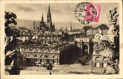 CPA Nancy La Place Stanislas vue de l'Hotel de Ville 