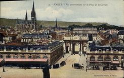 CPA Nancy Vue panoramique sur la Place de la Carriere 