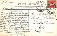 CPA Nancy La Place Stanislas vers le Theatre 