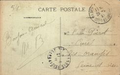 CPA Nancy Place Carriere Le Palais du Gouvernement L'Eglise Saint Epevre 