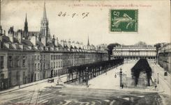 CPA Nancy Place de la Carriere vue prise de l'Arc de Triomphe 