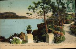 CPA Le Trayas La Pointe de l'Esquillon vue de la Villa Tunisienne 