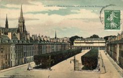 CPA Nancy Place de la Carriere vue prise de l'Arc de Triomphe 