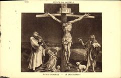 CPA Mathias Grunewald Le Crucifiement 