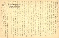 CPA Museum Colmar Heiliger Antonius 