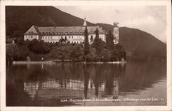 CPA Hautecombe Lac du Bourget L'Abbaye vue du Lac 