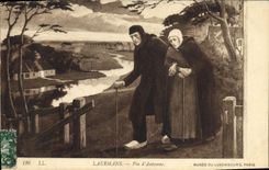 CPA Laermans Fin d'Automne Musee du Luxembourg Paris 