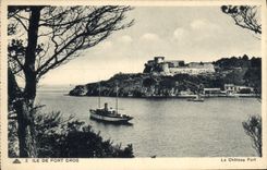 CPA Ile de Port Cros Le Chateau Fort 