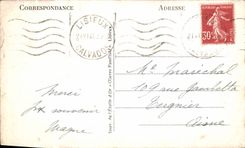 CPA Jesus dans le coeur de Therese inonde de ses graces laterre desolee