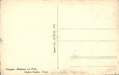 CPA Perugino Madonna col Putto 