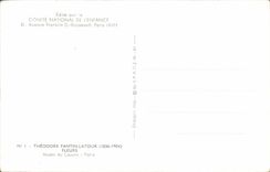 CPA Theodore Fantin Latour Fleurs Musee du Louvre Paris