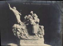 CPA Statue Russie Russia