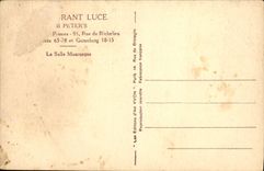 CPA La Salle Mauresque Restaurant Luce Paris