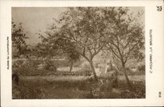 CPA Musee du Luxembourg C Pissarro La Brouette 