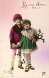CPA Bonne Annee Enfants