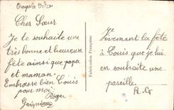 CPA Bonne Fete Fleurs