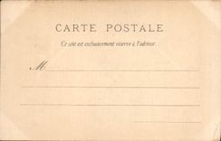 CPA Depart Pour la Chasse Femme