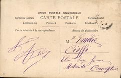 CPA Ensemble les amants interrogent la fleur Femme