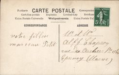 CPA Bonne Annee Enfant