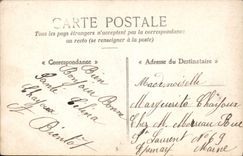 CPA Affection sincere Femme