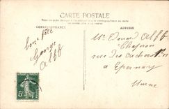 CPA En respirant mes fleurs vous saurez ma tendresse Enfant