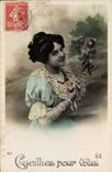 CPA Cueillies pour vous Femme