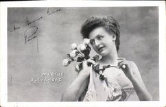 CPA Marthe Alexandre Femme