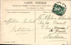 CPA Bonne Fete Enfant Colombes