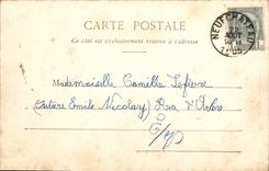 CPA Liberte Parodie Homme Militaria