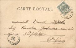 CPA Et vous servie de chambriere Femme