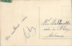 CPA Heureuse Annee Femme