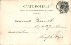 CPA La Famille Durand au Theatre 