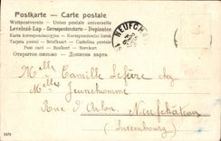 CPA Femme Biche Poupees