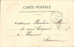 CPA La lecon de natation Femme